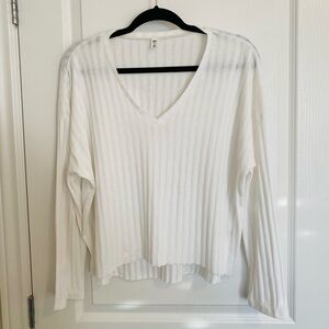 B.P Oversized Cream Top